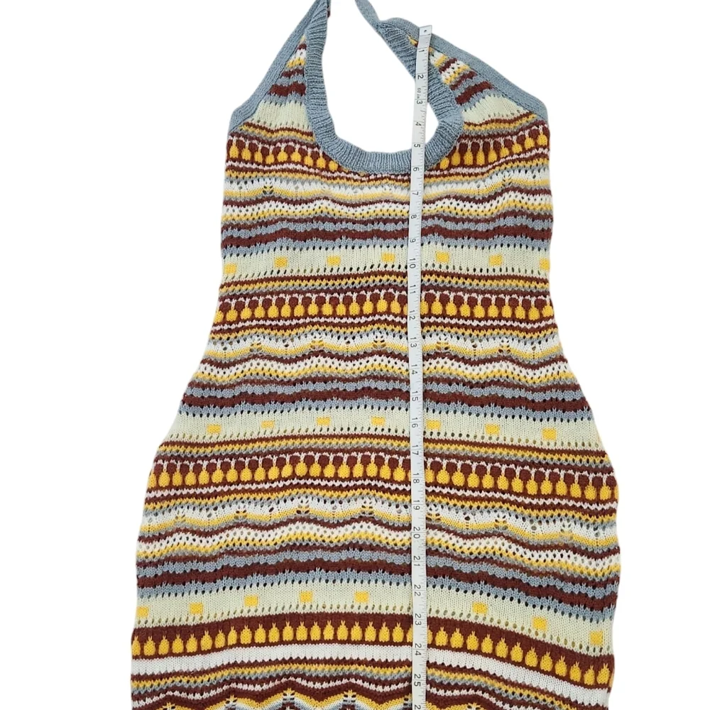 Caribbean Crochet Dress-EUC - Picture 3 of 4